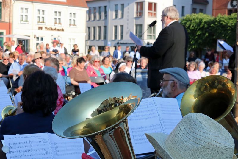 Open-Air-Bläsergottesdienst zur Eröffnung der Bachwoche