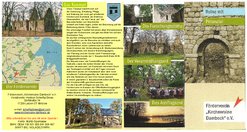 Flyer der Kirchenruine