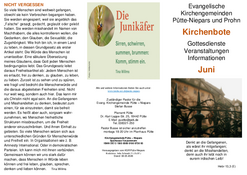Kirchenbote Juni 2026