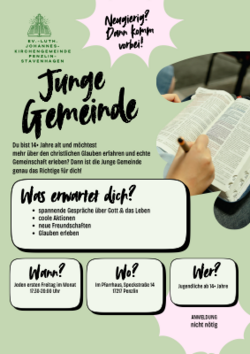 Junge Gemeinde in Penzlin - Essen - Projekte - Gemeinschaft Junge Gemeinde in Penzlin - Essen - Projekte - Gemeinschaft