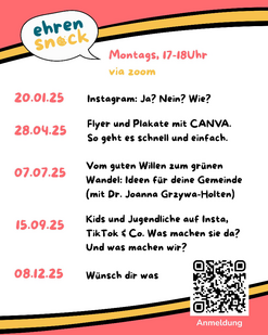 EHREN.SNACK Mini-Fortbildungen