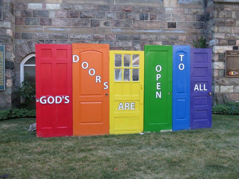 Gottes Türen sind offfen für alle