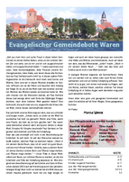 Gemeindebrief Juni - August 2023