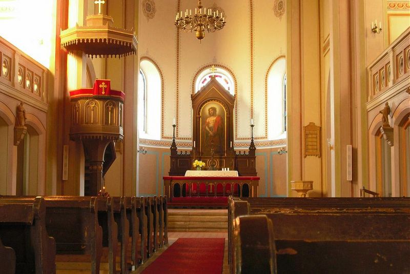 Kirche Feldberg innen