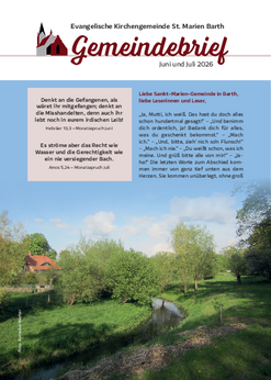 Gemeindebrief Juni-Juli 2026
