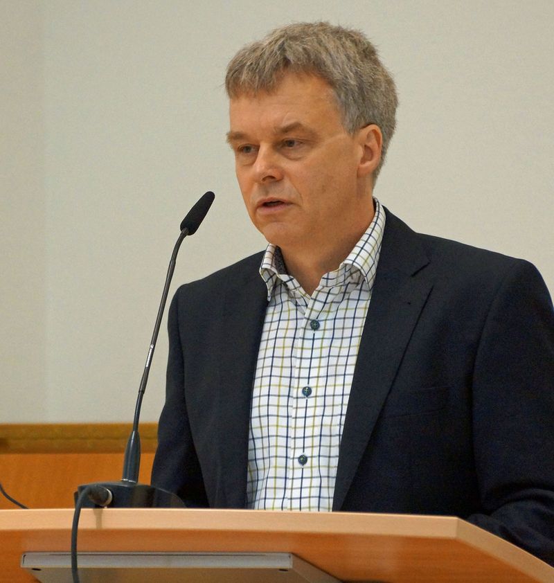 Dr. Jens Nielinger hielt das "Wort zu Tage"