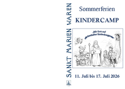 Einladung Kindercamp 2026