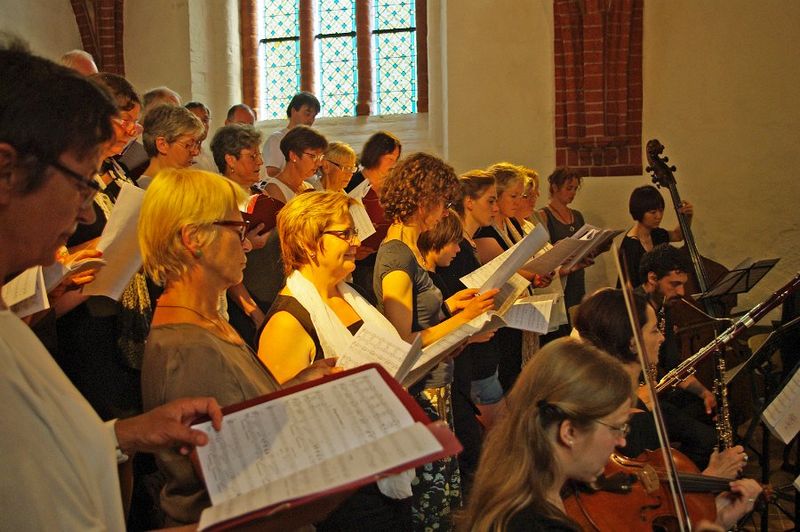 Chorkonzert am 5. Julie 2015 in der Lichtenhäger Kirche
