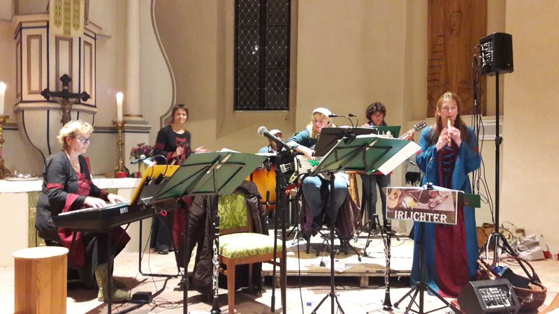 Irisch-Folk-Konzert mit den Irrlichtern
