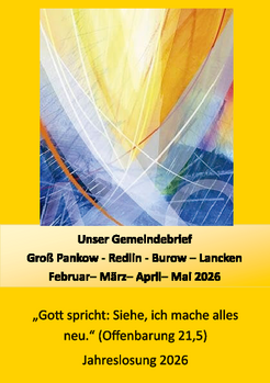 Gemeindebrief Februar bis Mai 2026