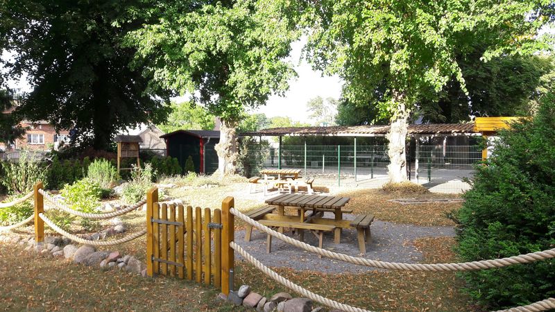 Projekt "offenes Klassenzimmer" auf dem Kirchhof