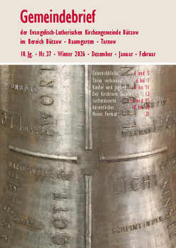 Alle Veranstaltungen, Rück- und Einblicke im GEMEINDEBRIEF