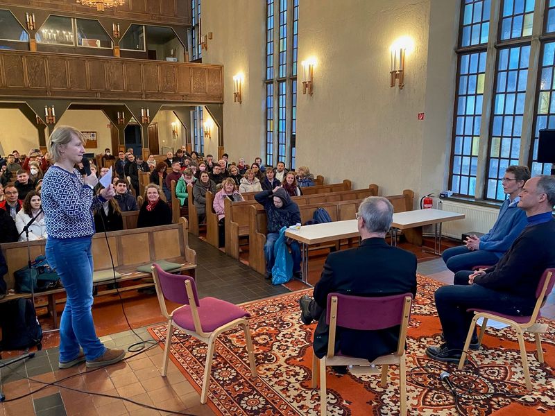Blick in die Rostocker Michaeliskirche (Foto: C. Meyer)