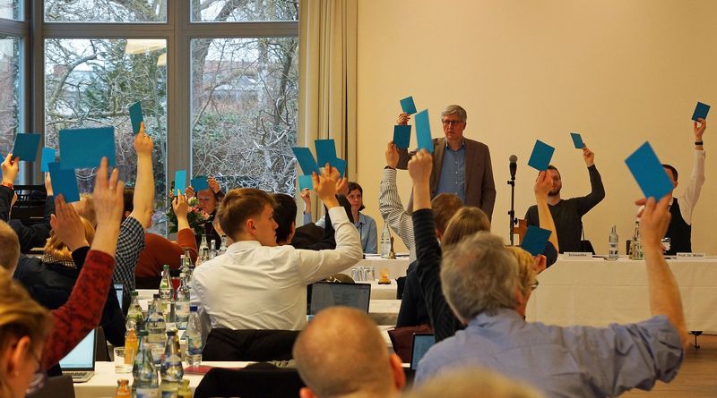 Die Synode stimmt ab