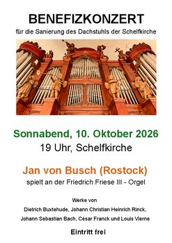 Orgel-Benefizkonzert Jan von Busch
