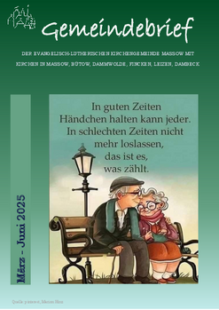 Gemeindebrief Frühjahr 2025 (Februar-Juni)