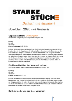 Spielplan 2026